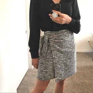 Office Wrap Skirt